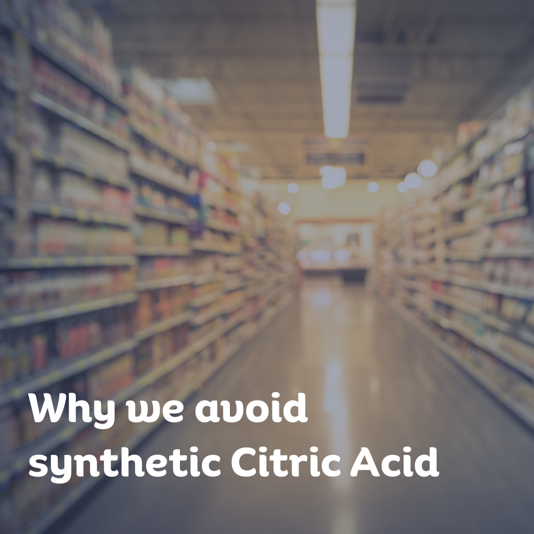 Why Avoid Synthetic Citric Acid Crucial FOUR Feel Limitless with