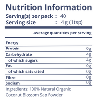 mNectar | Organic Coconut Sap Powder