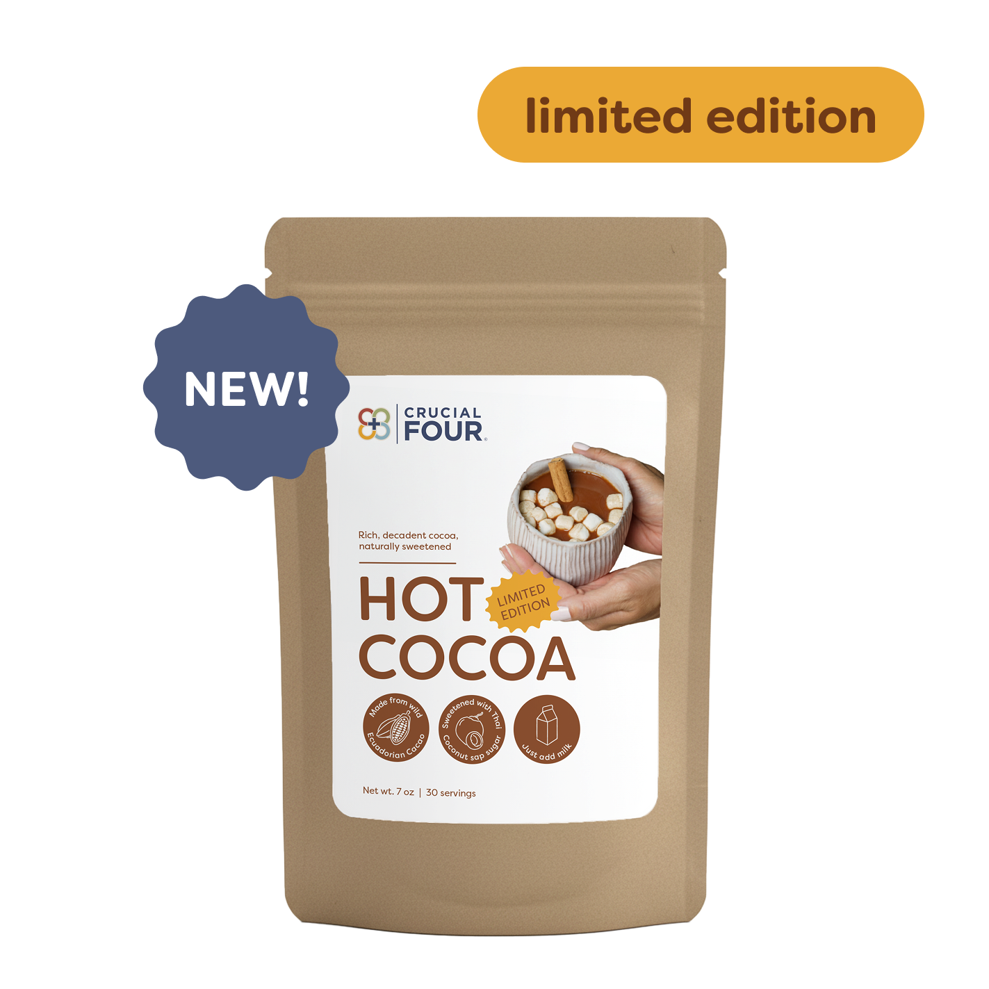 Hot Cocoa | Limited edition - Back Ordered – Crucial FOUR | Feel