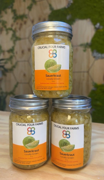 Organic Electroculture Grown Sauerkraut