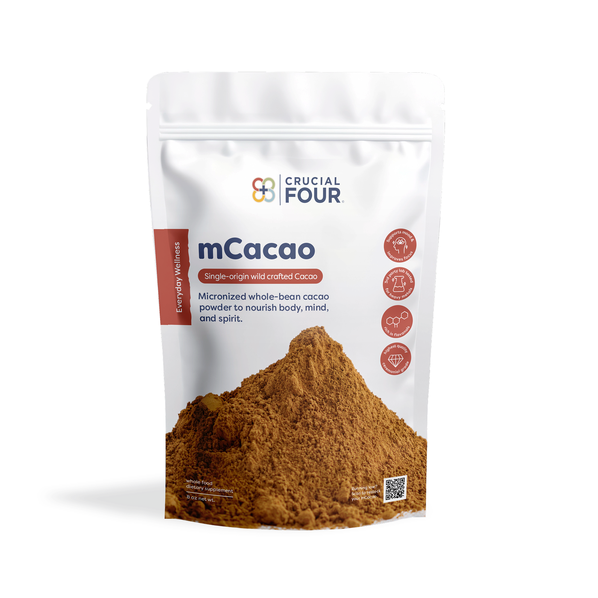 mCacao: Cacao Powder – Crucial FOUR | Feel Limitless with the Four
