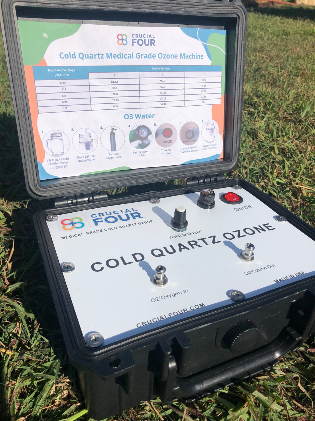 Cold Quartz Medical Grade Ozone Generator