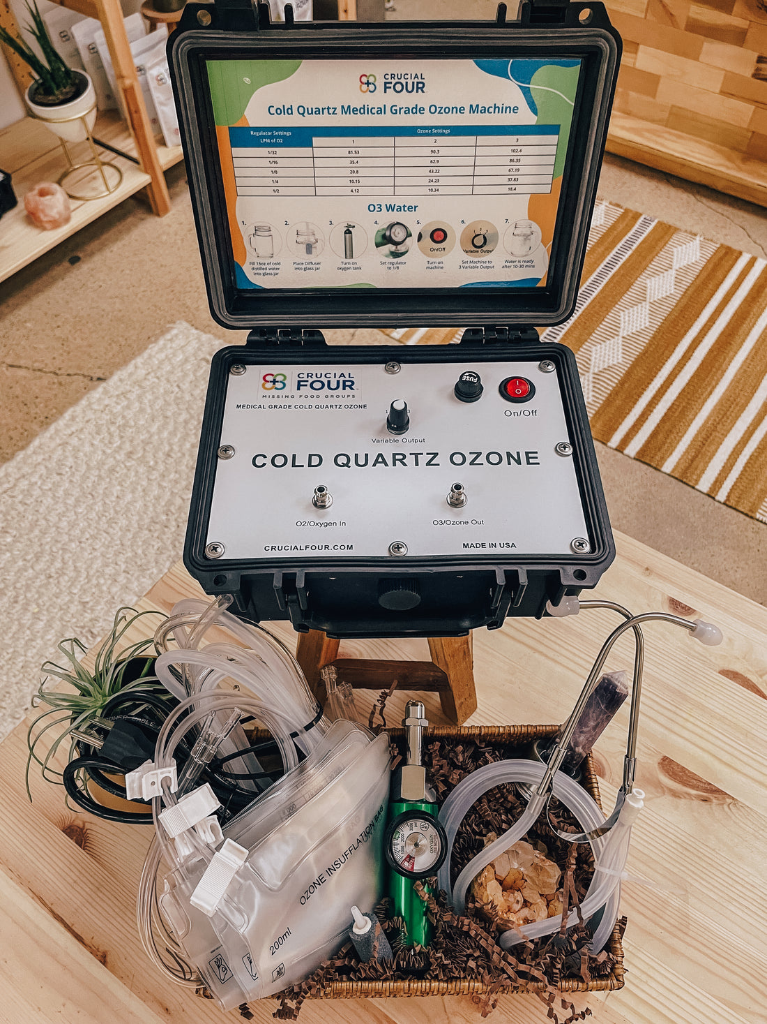 Cold Quartz Medical Grade Ozone Generator