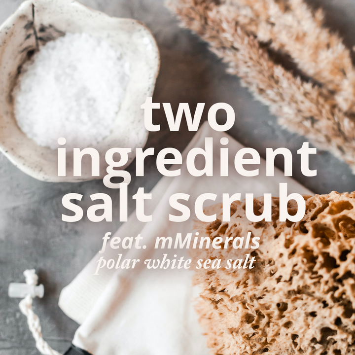 mMinerals Salt Scrub