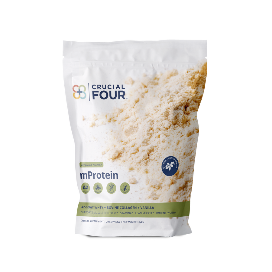 mProtein | Grass Fed A2 Goat Whey Protein with Collagen Peptides