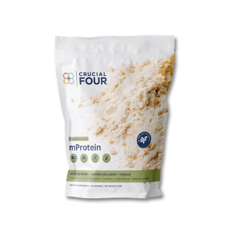 mProtein | Grass Fed A2 Goat Whey Protein with Collagen Peptides