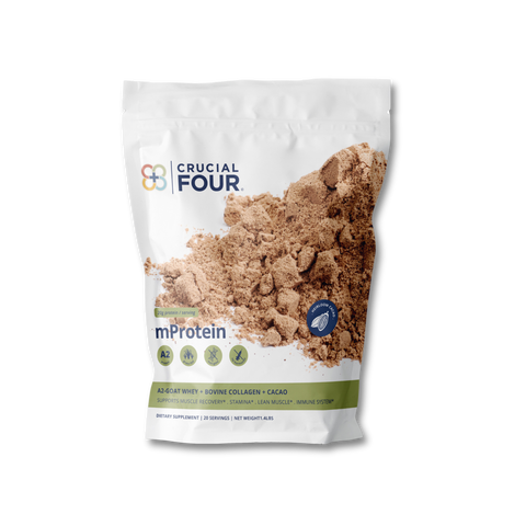 mProtein | Grass Fed A2 Goat Whey Protein with Collagen Peptides