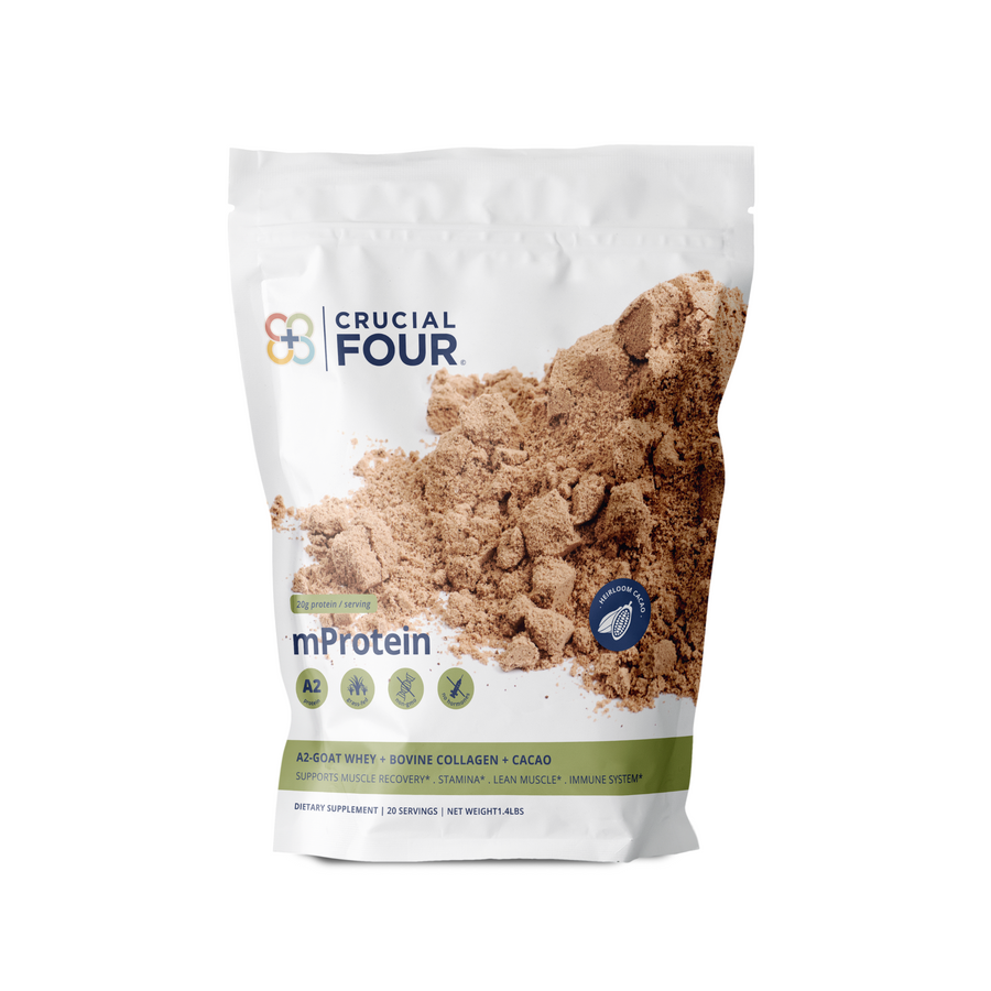 mProtein | Grass Fed A2 Goat Whey Protein with Collagen Peptides