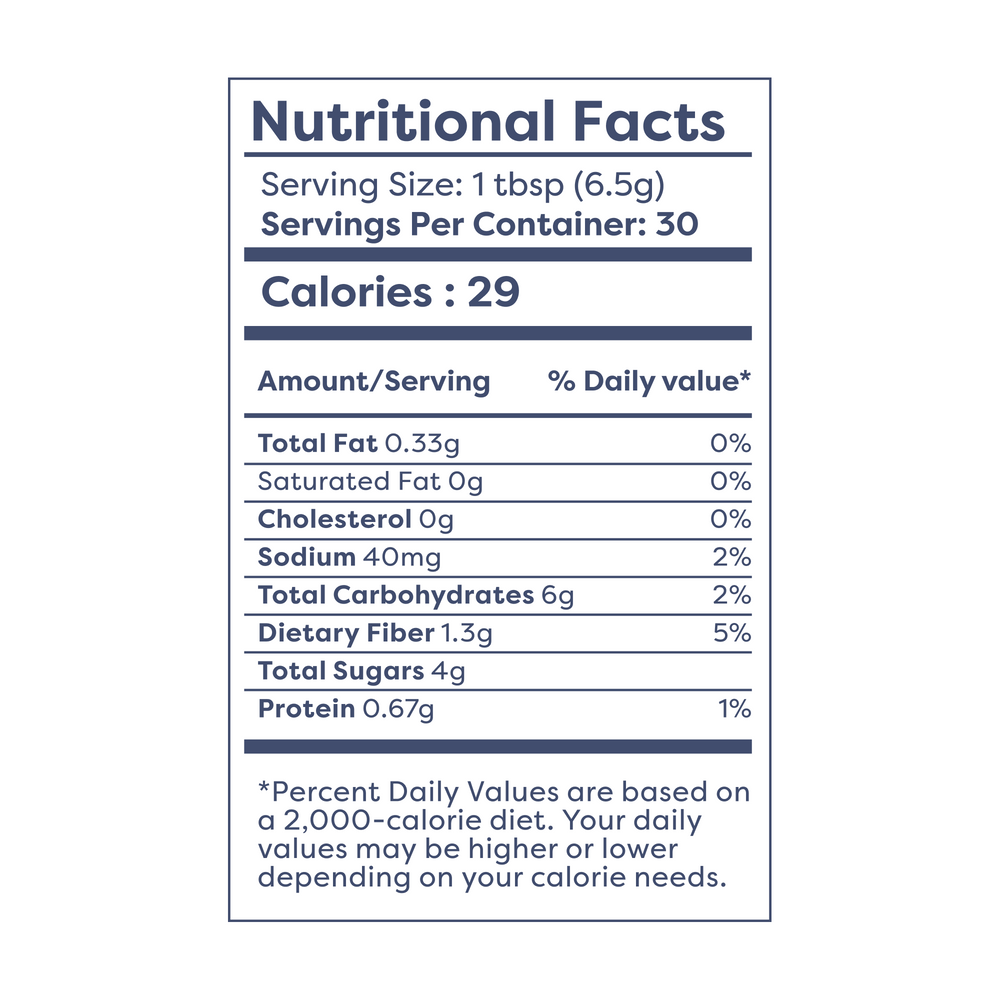 Supplement facts