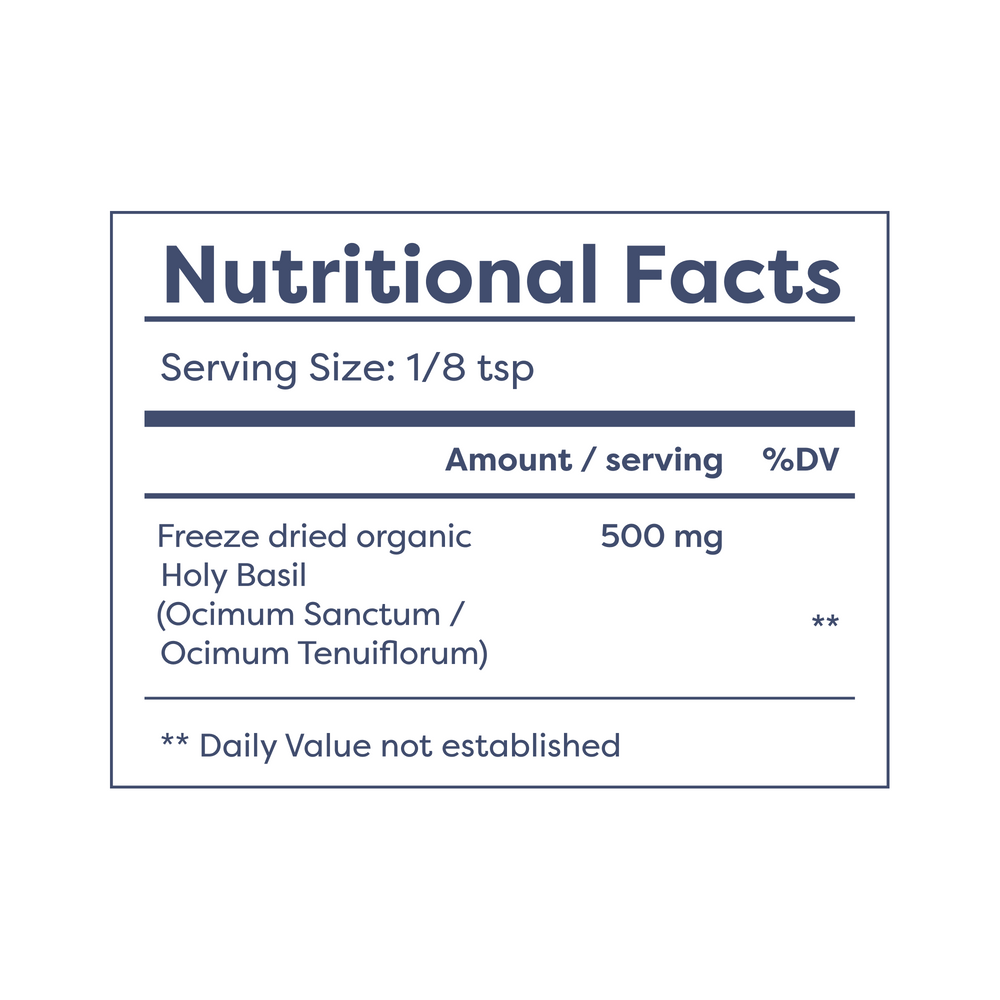 Supplement facts
