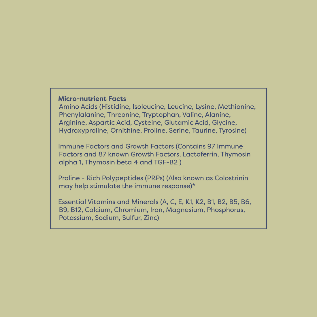 mColostrum | Grass-Fed Cow Colostrum