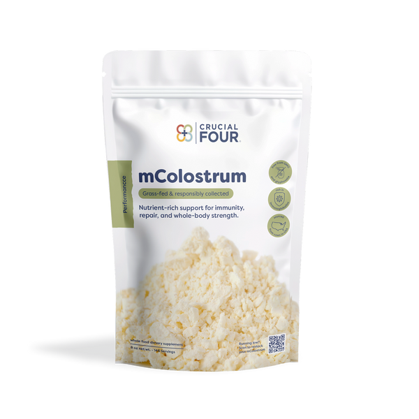 mColostrum | Grass-Fed Cow Colostrum – Crucial FOUR | Feel