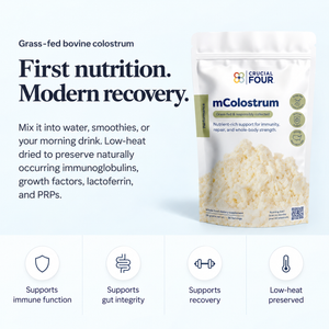 mColostrum | Grass-Fed Cow Colostrum