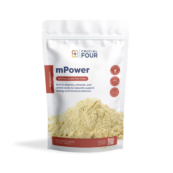 mPower | Wild Harvested Pine Pollen Powder – Crucial FOUR | Feel