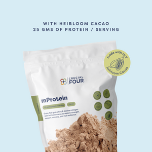 mProtein | Grass Fed A2 Goat Whey Protein with Collagen Peptides