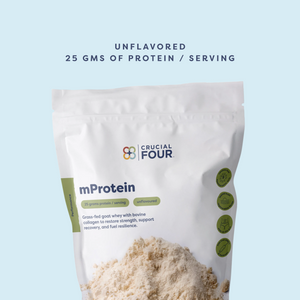 mProtein | Grass Fed A2 Goat Whey Protein with Collagen Peptides