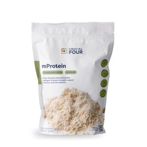 mProtein | Grass Fed A2 Goat Whey Protein with Collagen Peptides