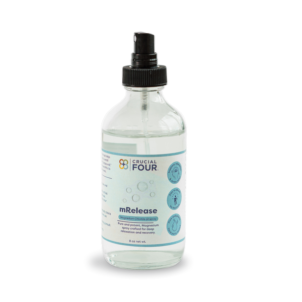 mRelease | Spray Magnesium Oil – Crucial FOUR | Feel Limitless