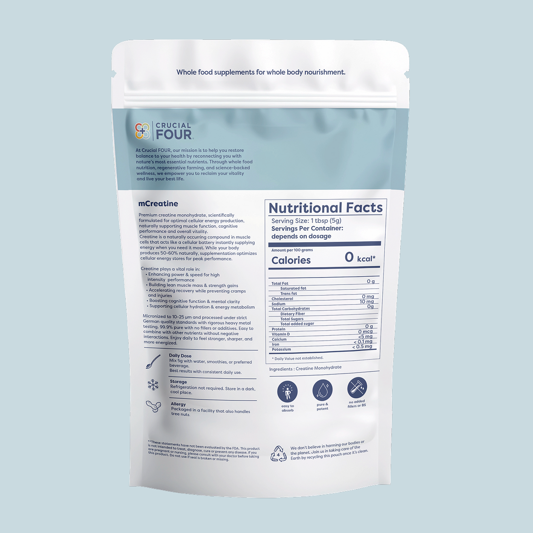 mCreatine | Creatine monohydrate