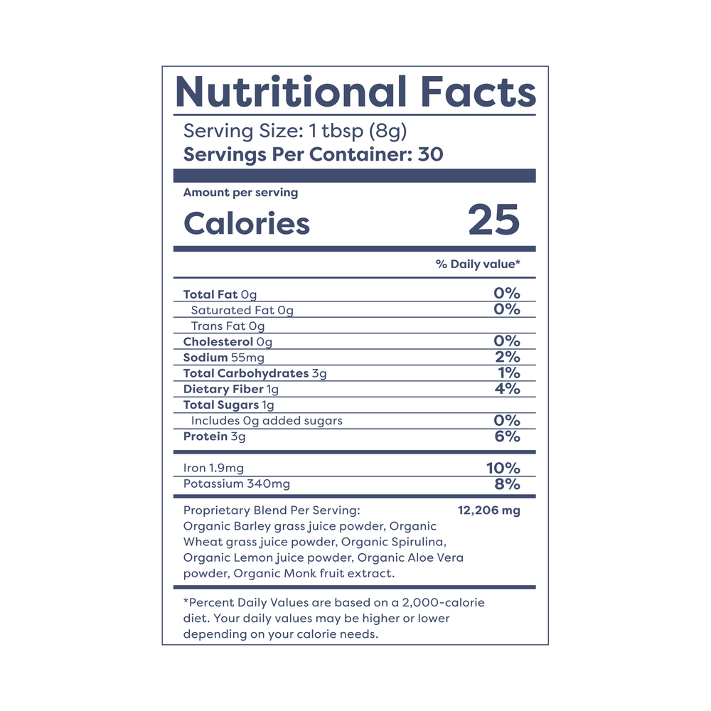 Supplement facts