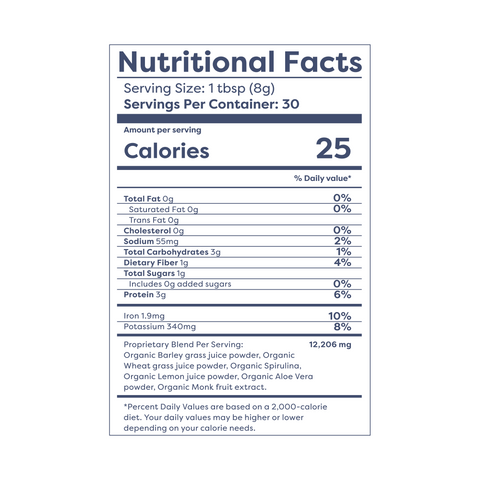 mDaily | Organic Green Juice Powder